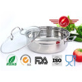 Hot pot en acier inoxydable pour plat Chaffy